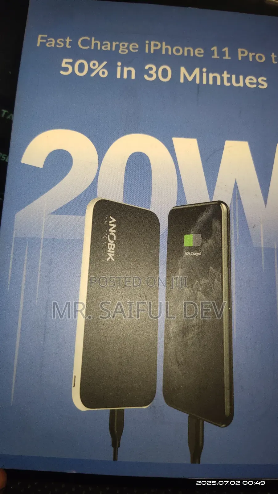 Power Bank 1000mah
