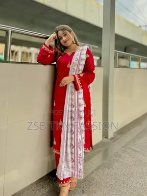 Embroidery Cotton Three Piece New Update