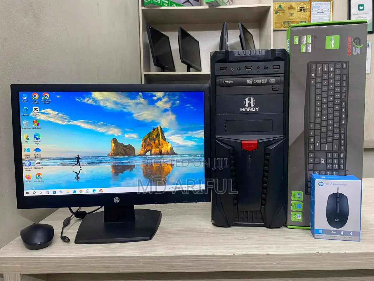 Desktop Computer 16GB Intel Core I3 SSD 128GB