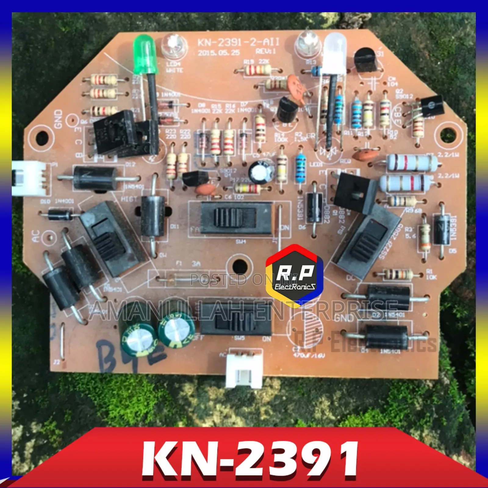 Charger Fan Circuit Board for Ac/Dc Charger Fans,