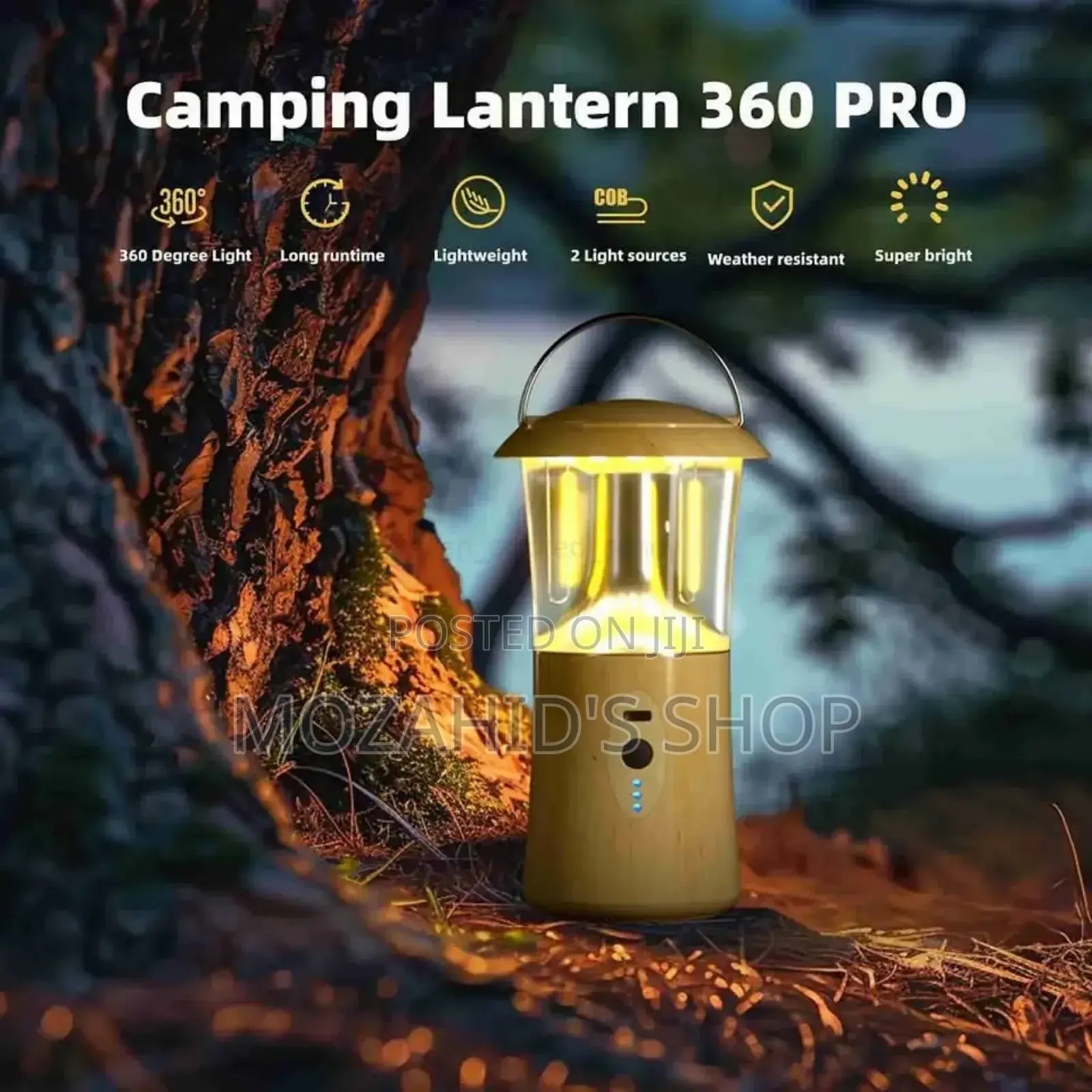Rechargble Campaign Lantern