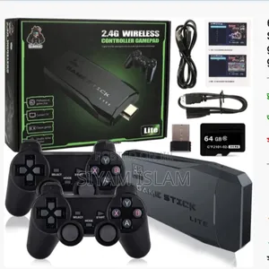 Photo - 64gb Built-in Stick 2 Wireless Controller 4khd Game Console