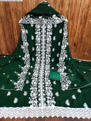 Embroidery Work Fully Ready Three-Piece Collection.
