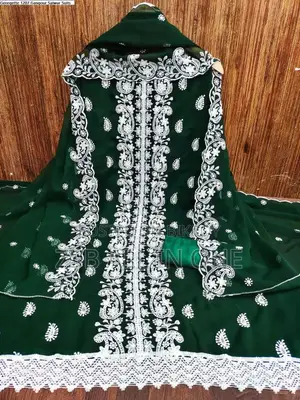 Embroidery Work Fully Ready Three-Piece Collection.