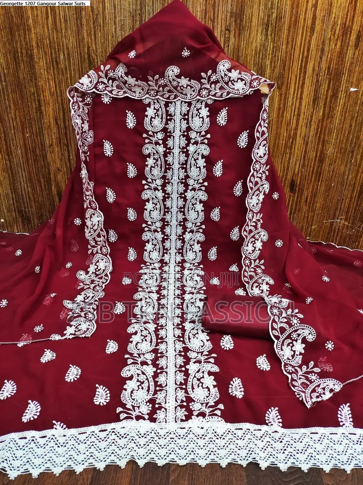 Embroidery Work Fully Ready Three-Piece Collection.