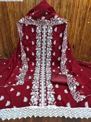 Embroidery Work Fully Ready Three-Piece Collection.