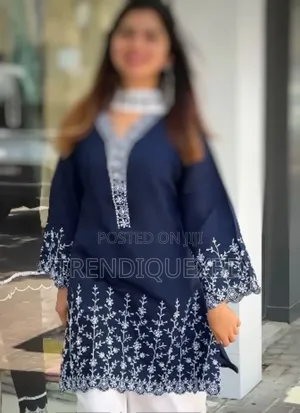 Soft Cotton Embroidery Three Piece Suit – M to XXL