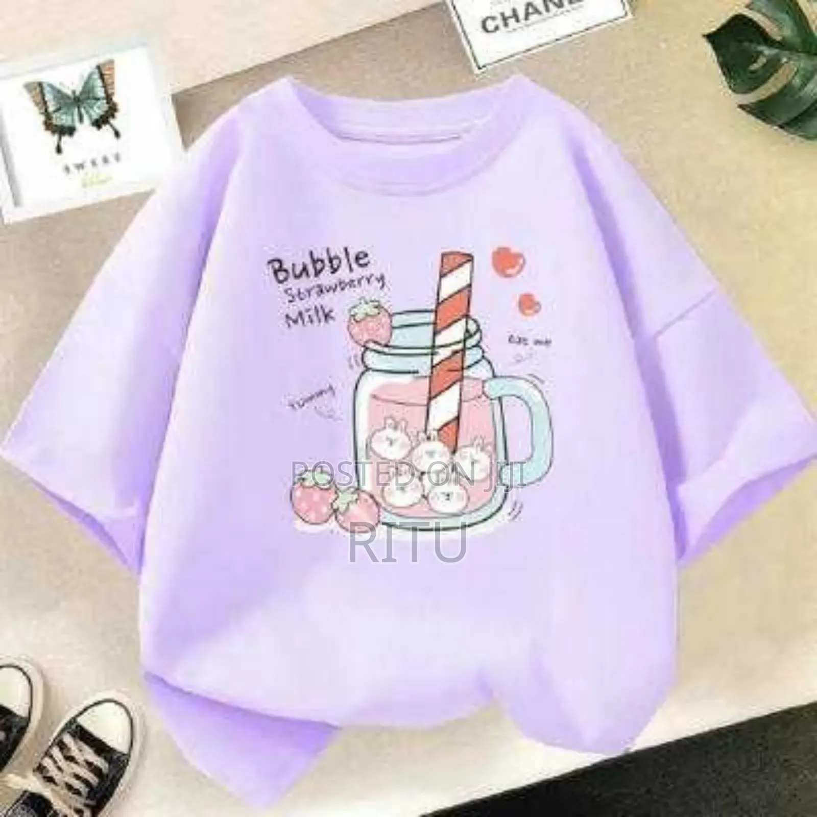 Ladies T-Shirt Measurements: