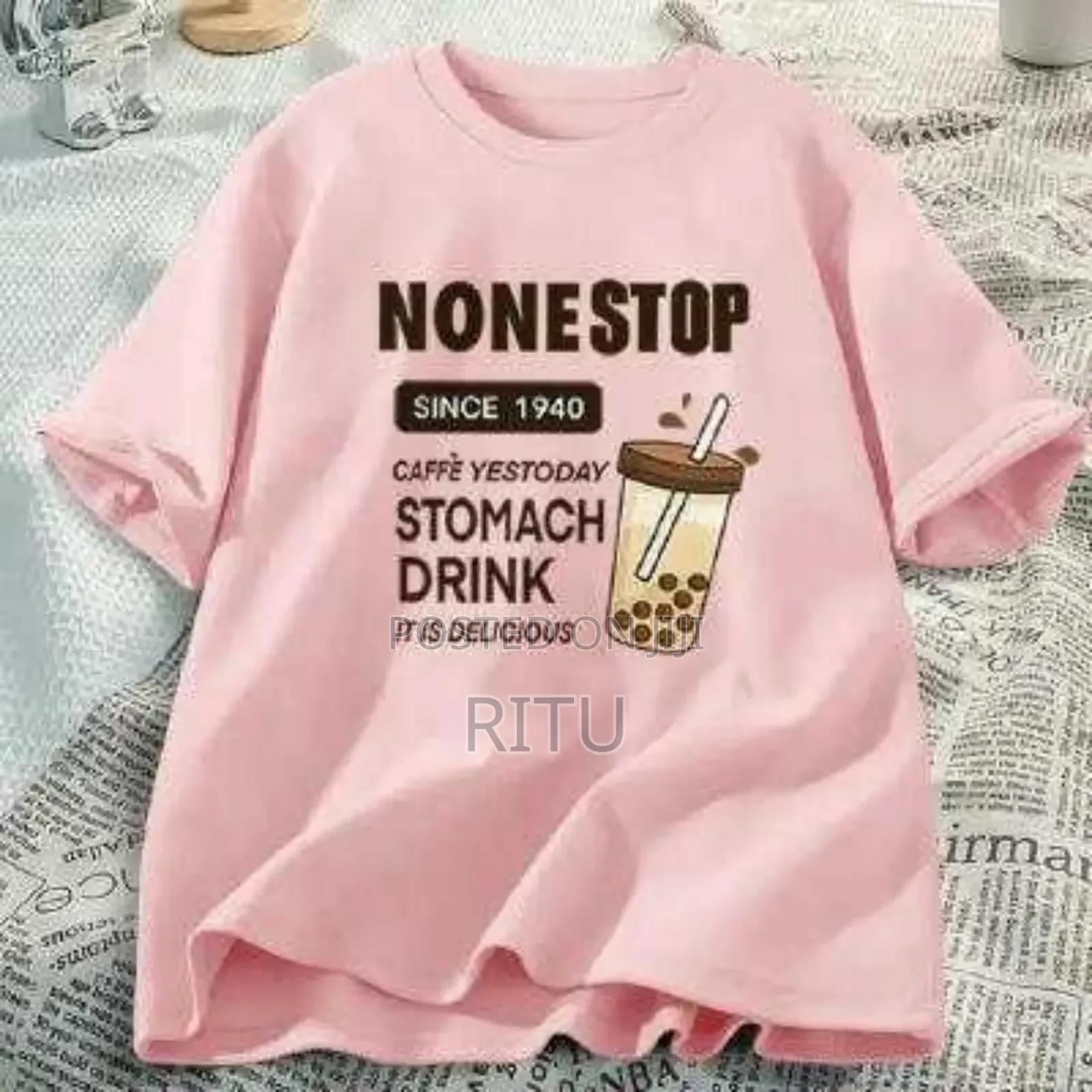 Ladies T-Shirt Measurements: