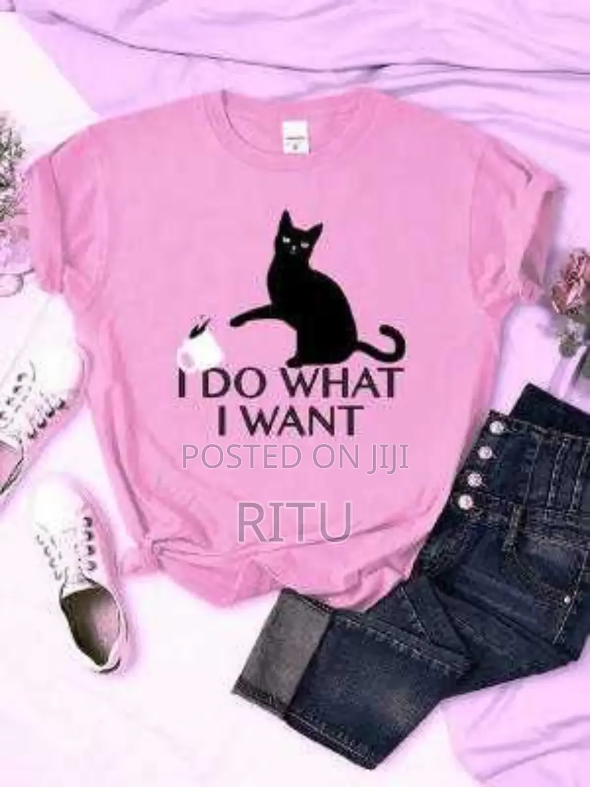 Ladies T-Shirt Measurements: