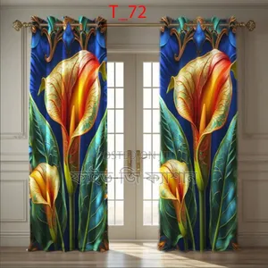 3d Print Premium Curtains (2 Piece)