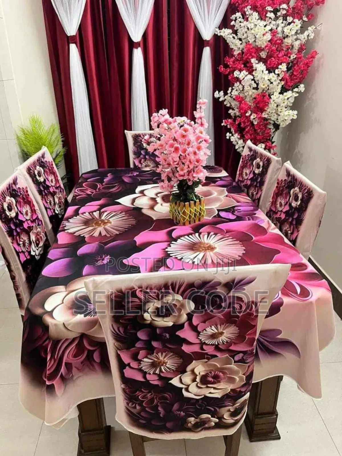 Table Met Cover Set