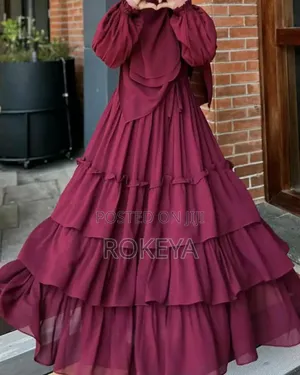 Photo - Muslimah Borkha Dubai Cherry Premium Quality