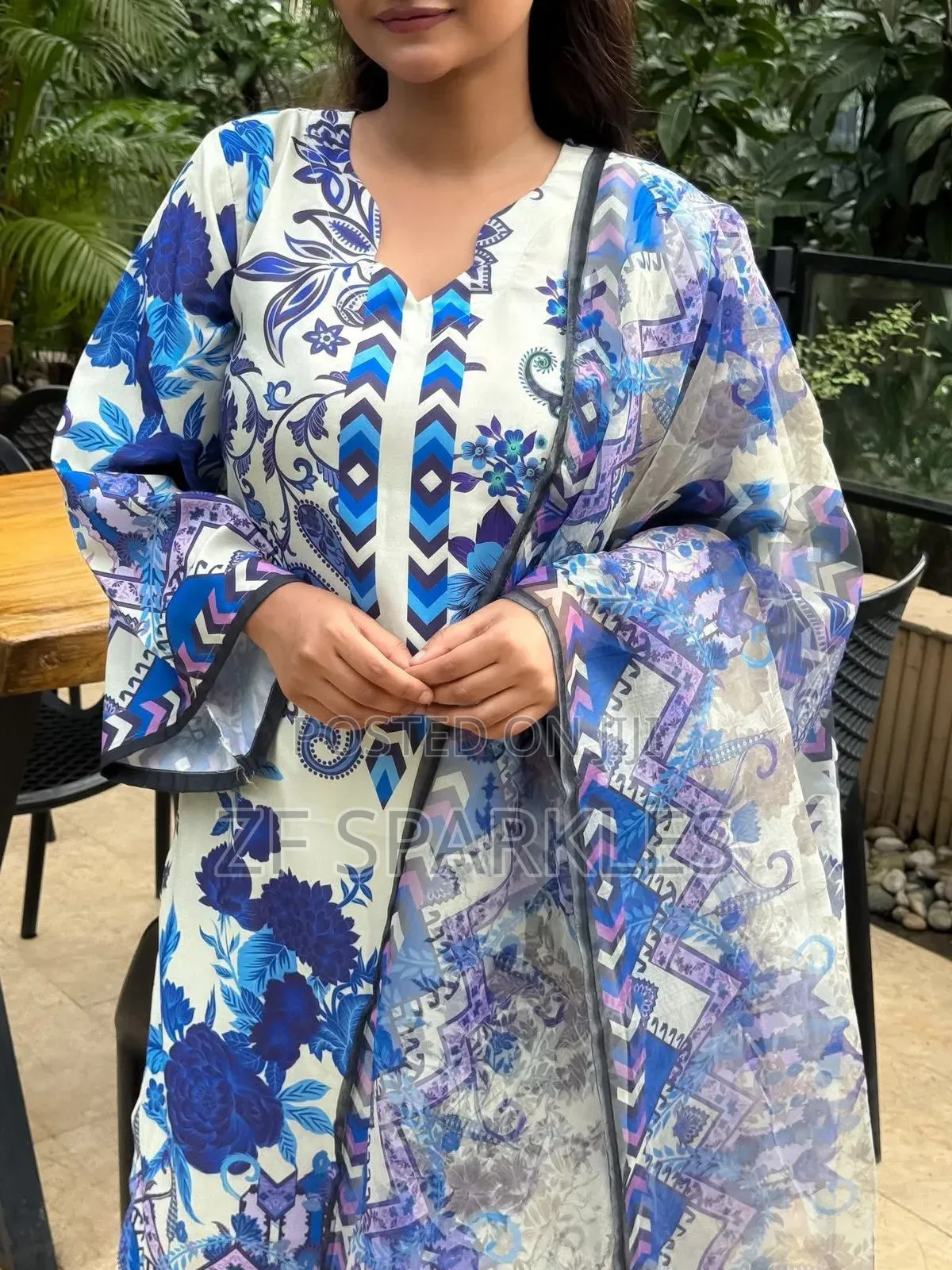 Digital Printed 3 Piece