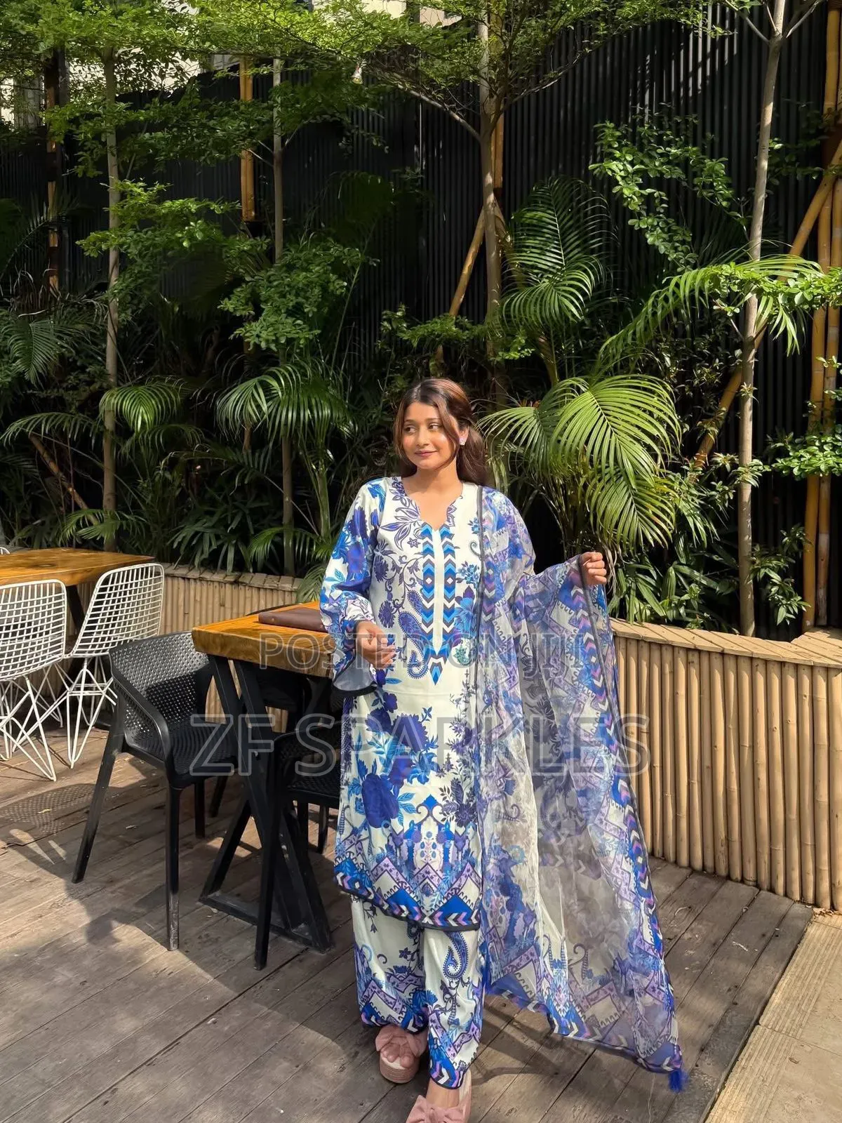 Digital Printed 3 Piece