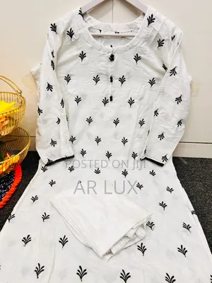  Embroidery Cotton Co-Ord Set | Dhanshiri Collection 