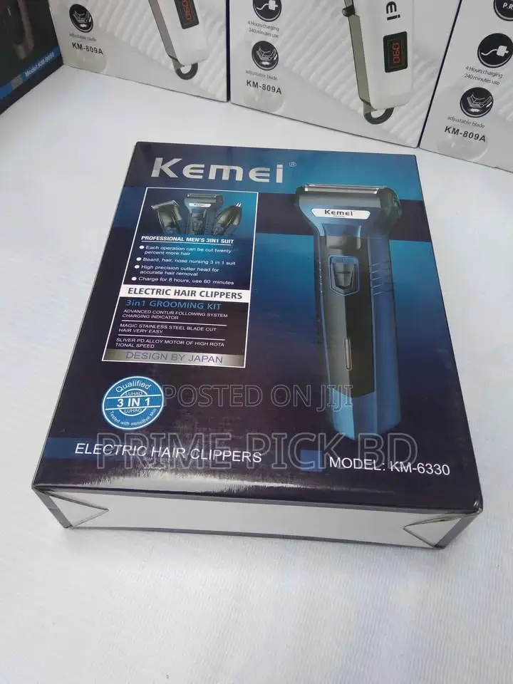 Kemei Km-6330 3-in-1 Grooming Kit