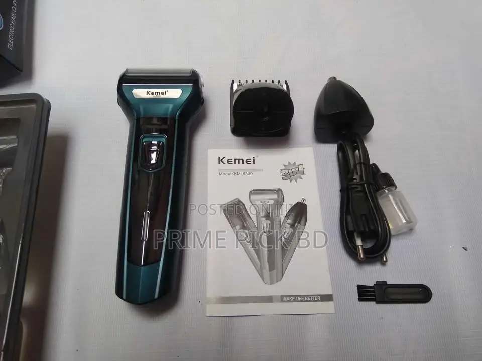 Kemei Km-6330 3-in-1 Grooming Kit
