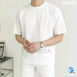 Photo - নতুন ডিজাইনের Solid Drop Shoulder T-Shirt