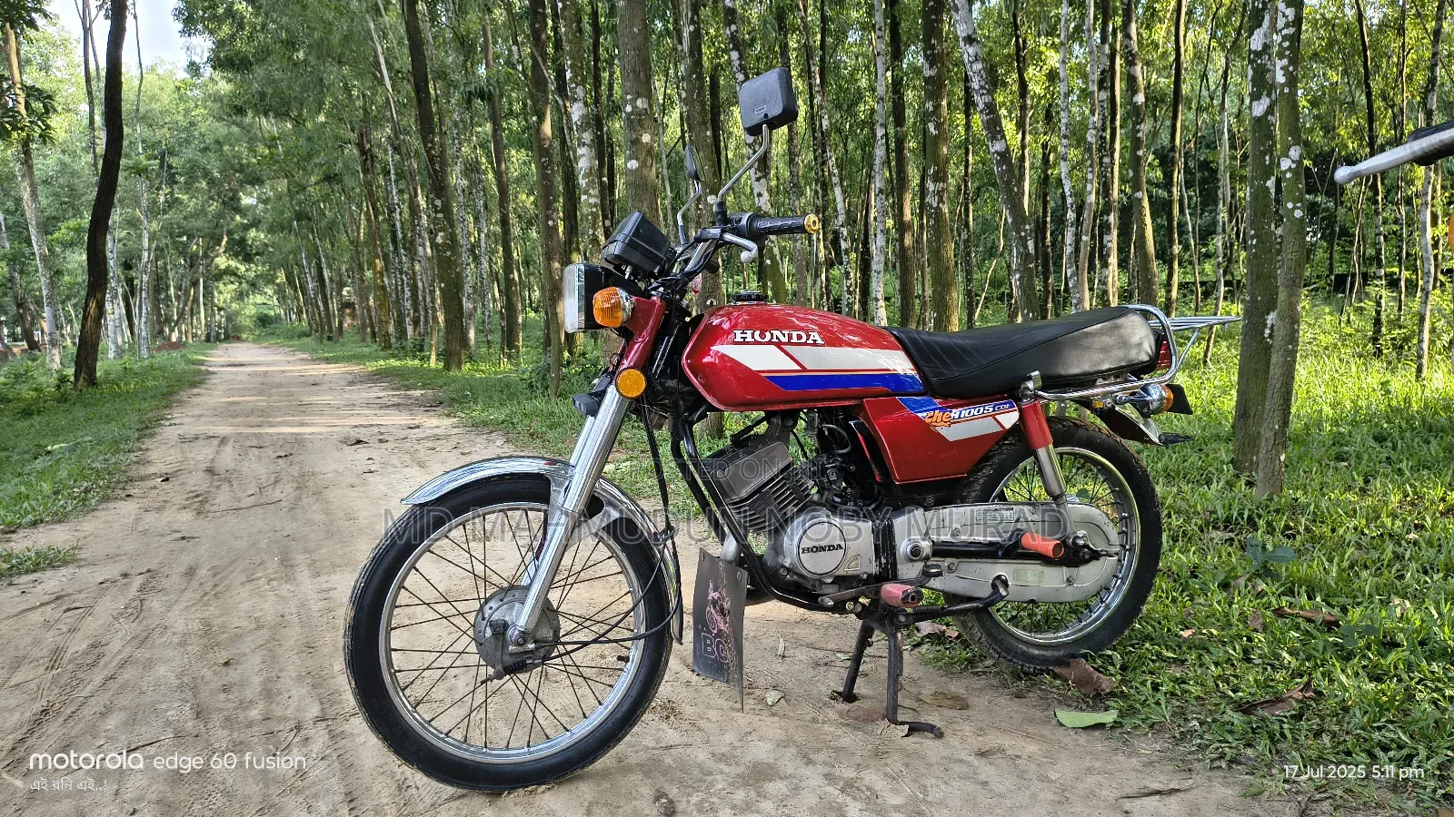 Honda CG110 2003 Red