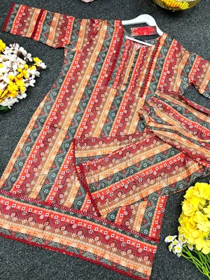 Digital Print Two Piece New Update Collection