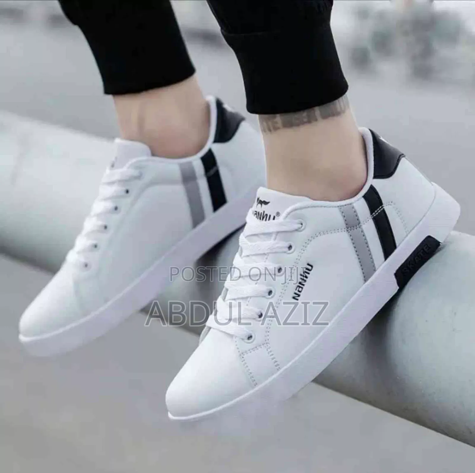 Summer Men's Shoes White Color