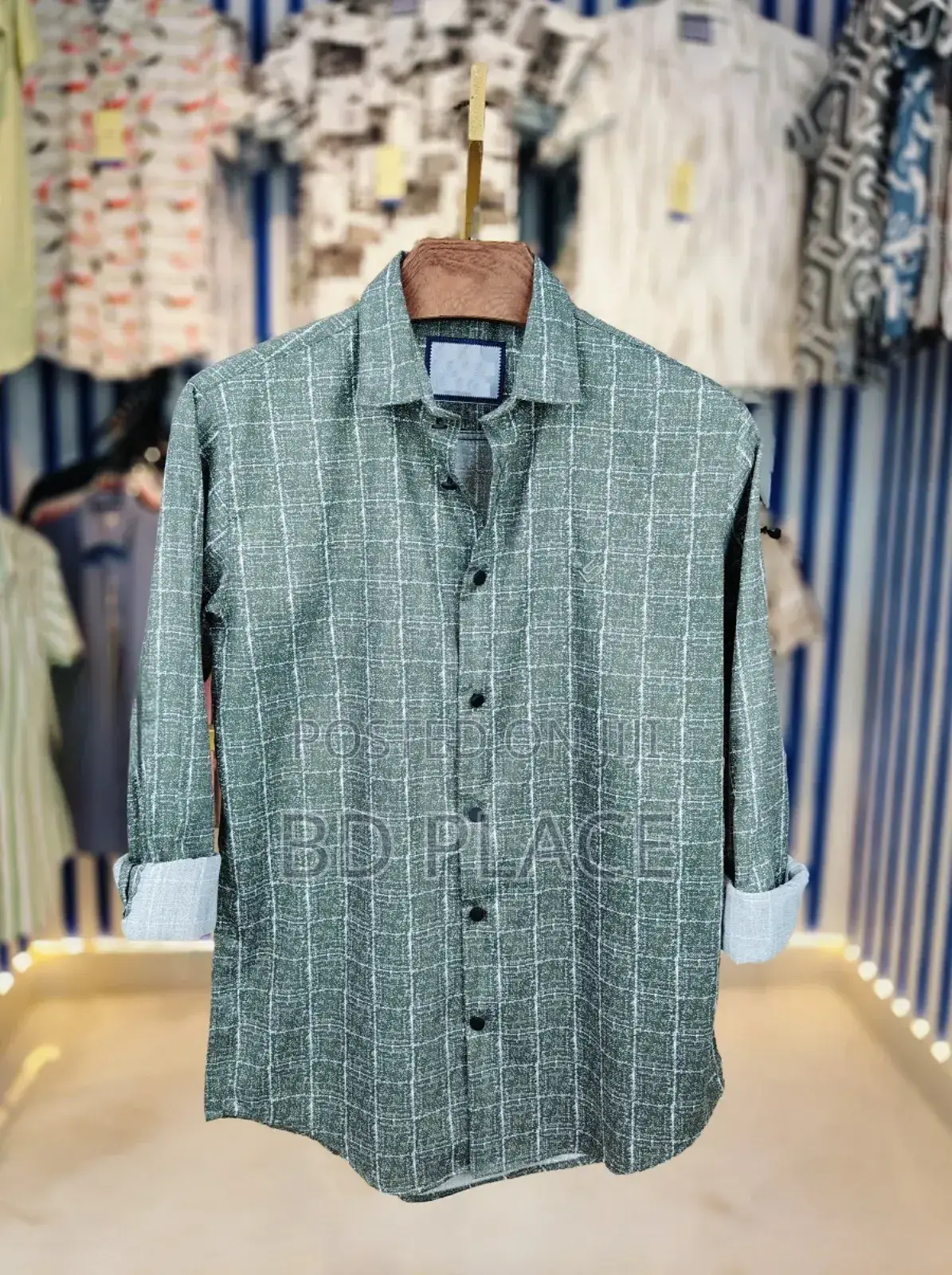 Full Sleeve Digital Print Shirt for Men's