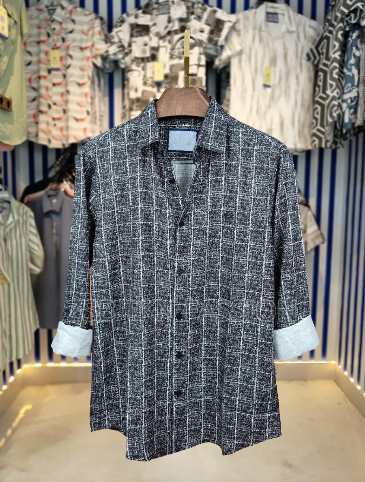 Full Sleeve Digital Print Shirt Footton
-Accurate Size Mea