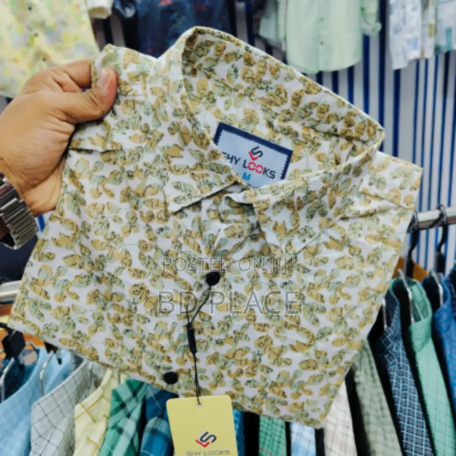 Pure Cotton Full Sleeve Print Shirt for Men's