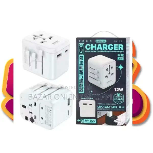 Remax Universal Adapter Rp-U23 Travel Adapter