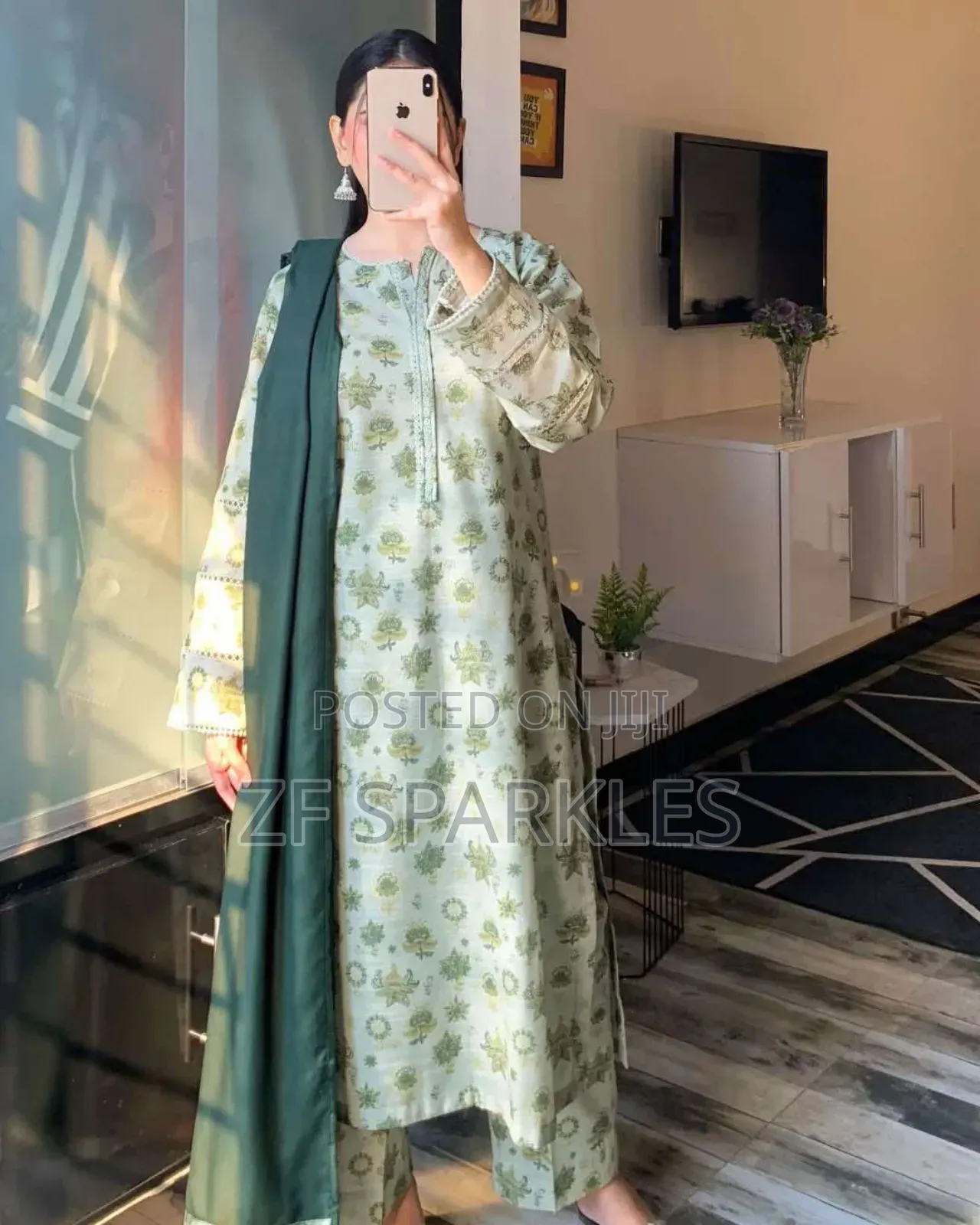 Pure Cotton Three Piece