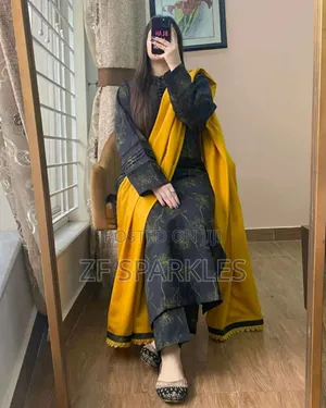 Pure Cotton Three Piece