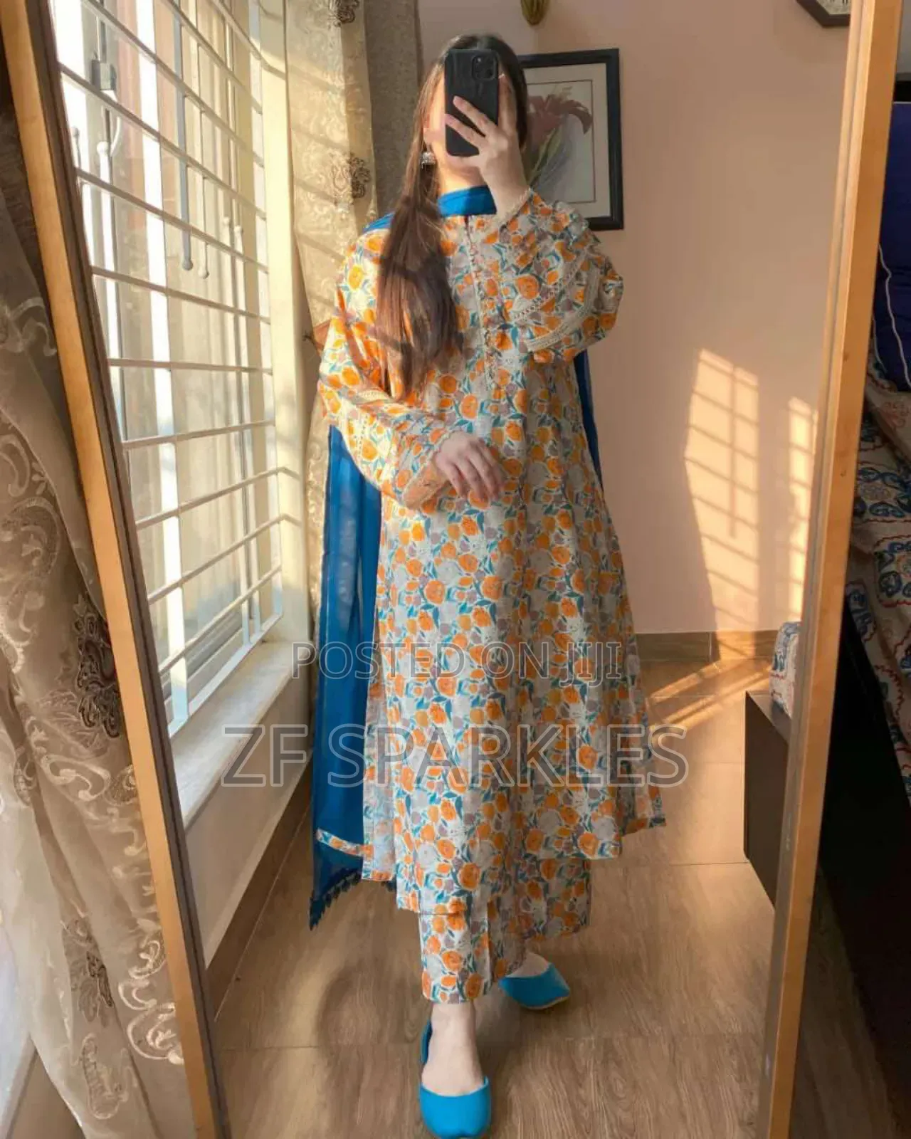 Pure Cotton Three Piece