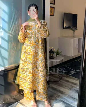 Pure Cotton Three Piece