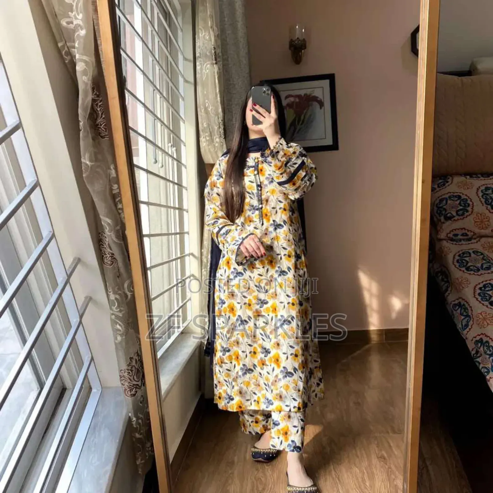 Pure Cotton Three Piece