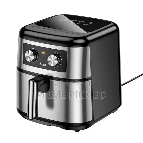 Hoco Hjd16a Digital 8l Air Fryer 1700w Power, 1year Warranty