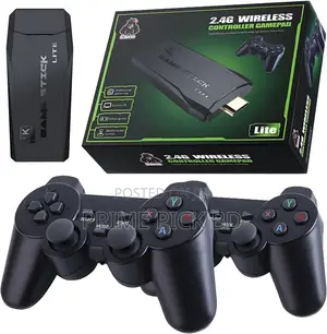 Photo - 64gb Built-in 20000+ Hd Game Console With 2 Controllers