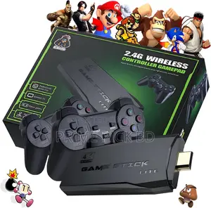 Photo - 64gb Built-in 20000+ Hd Game Console With 2 Controllers