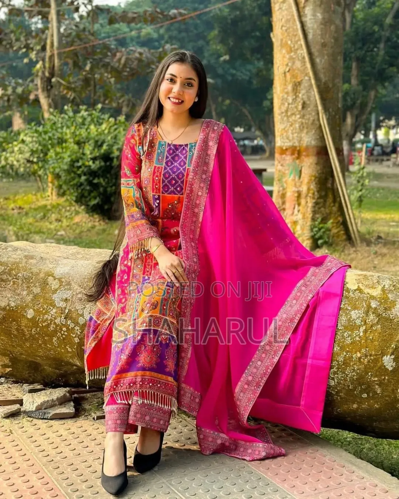 Georgette Readymade Three Piece