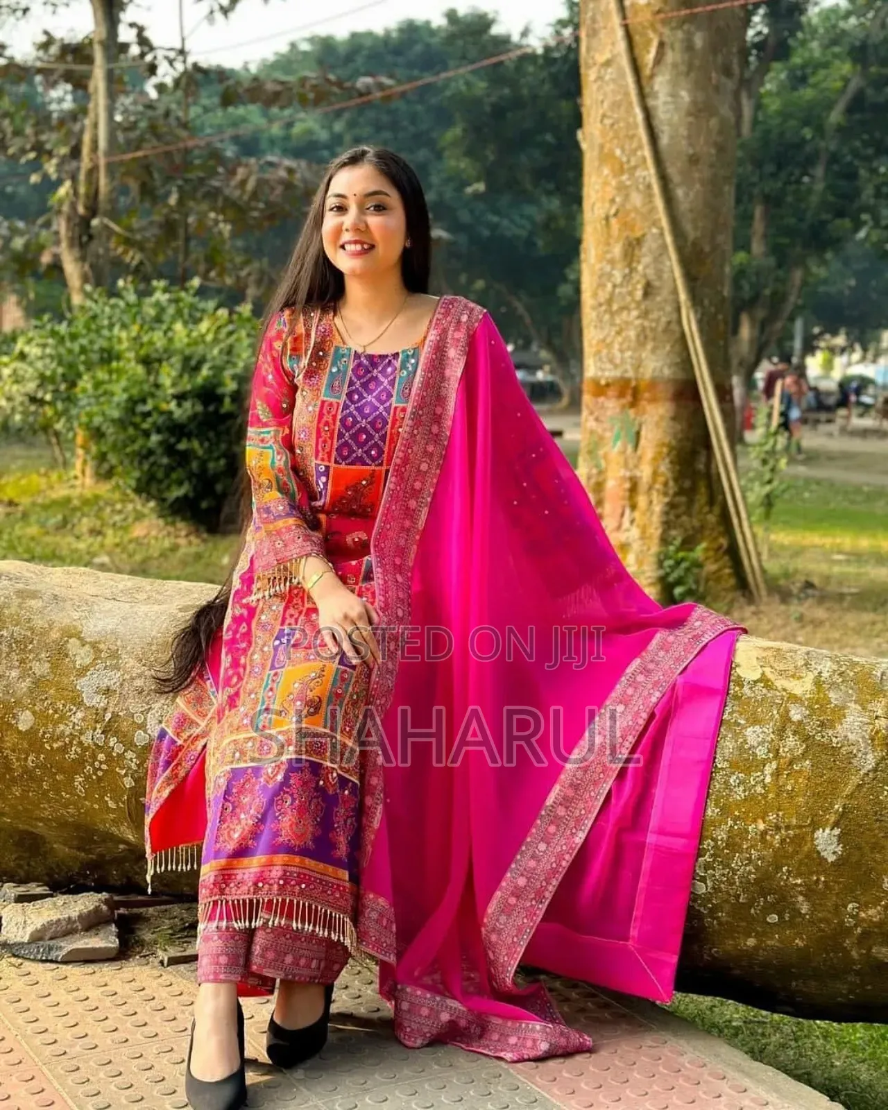 Georgette Readymade Three Piece