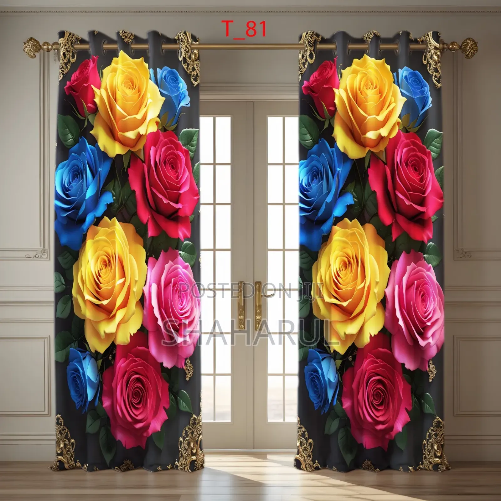 3d Print Premium Curtains (2 Piece)