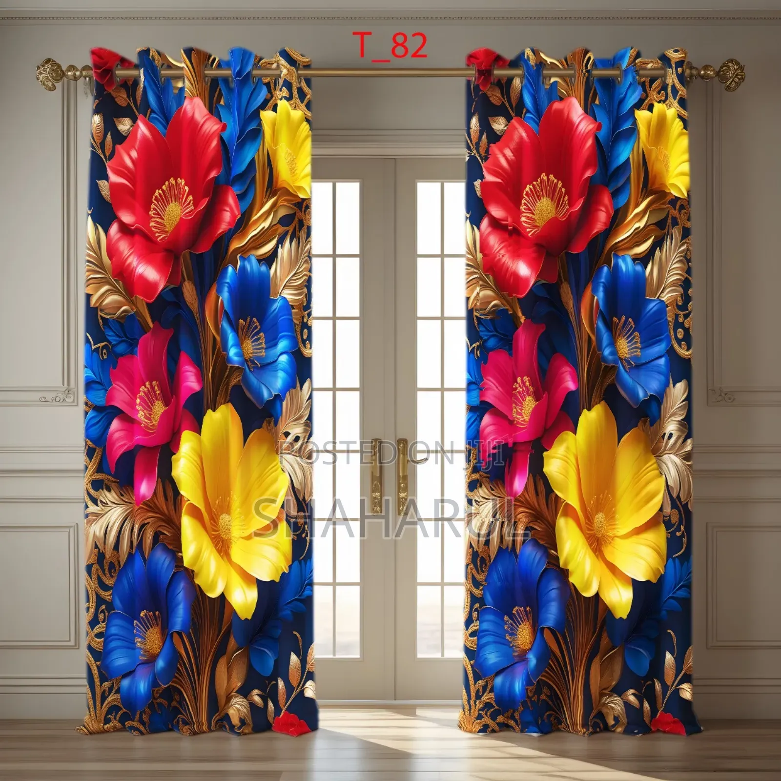3d Print Premium Curtains (2 Piece)