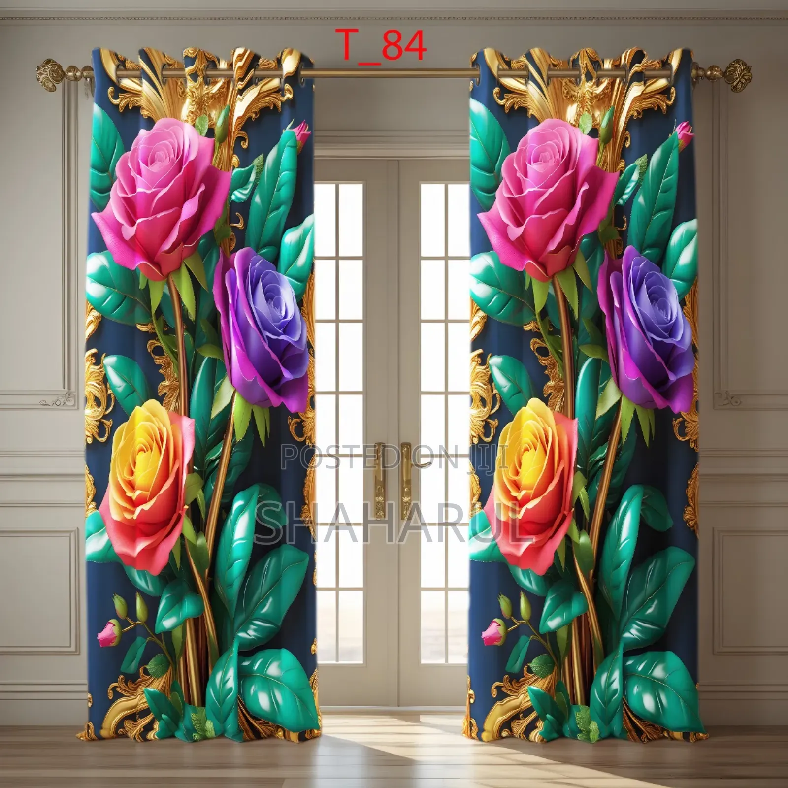 3d Print Premium Curtains (2 Piece)