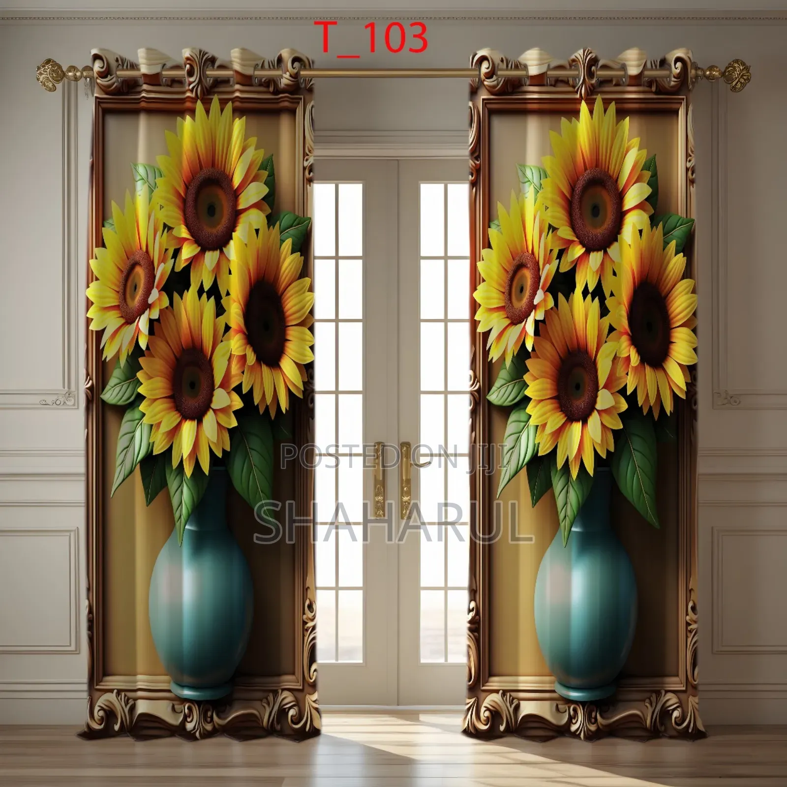 3d Print Premium Curtains (2 Piece)