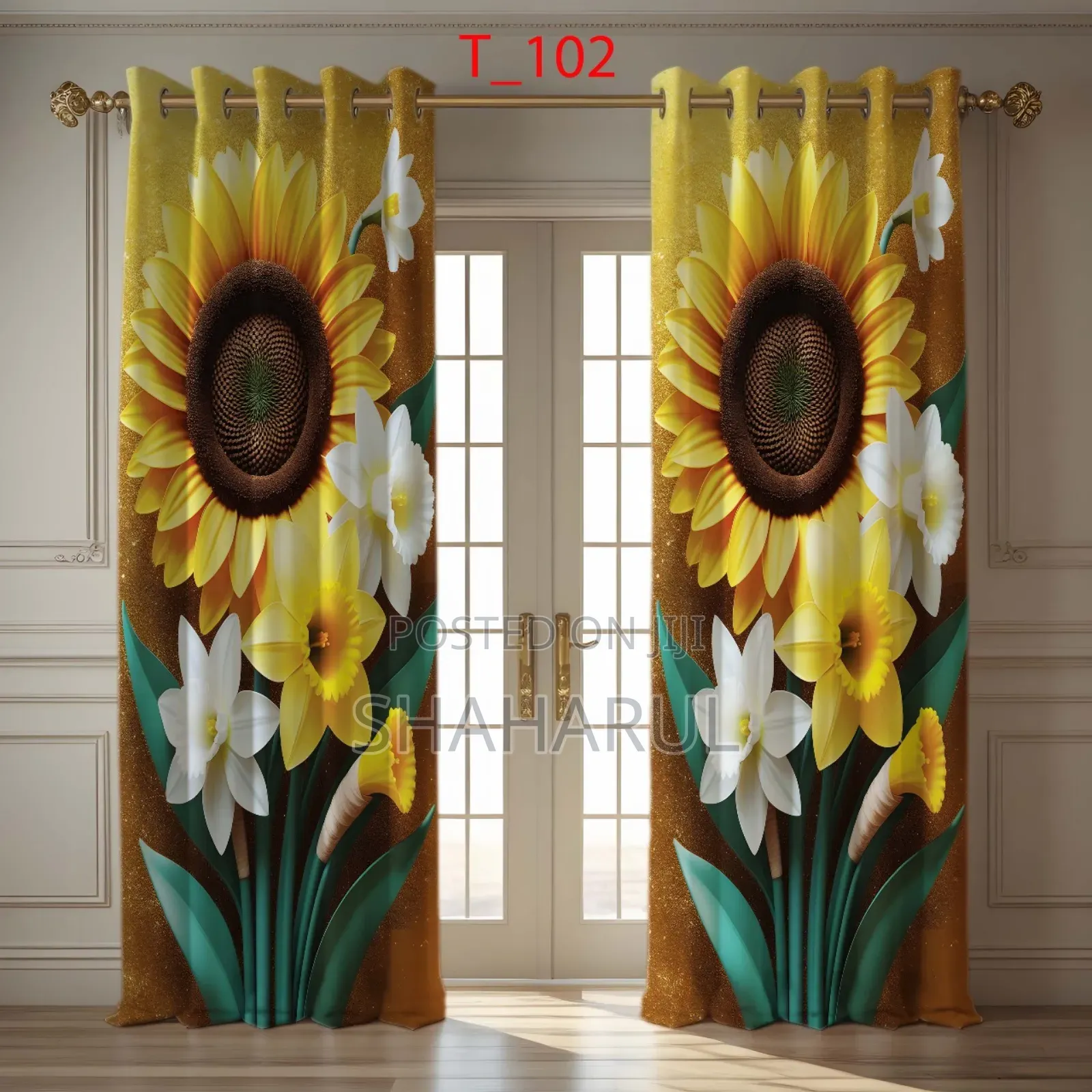3d Print Premium Curtains (2 Piece)