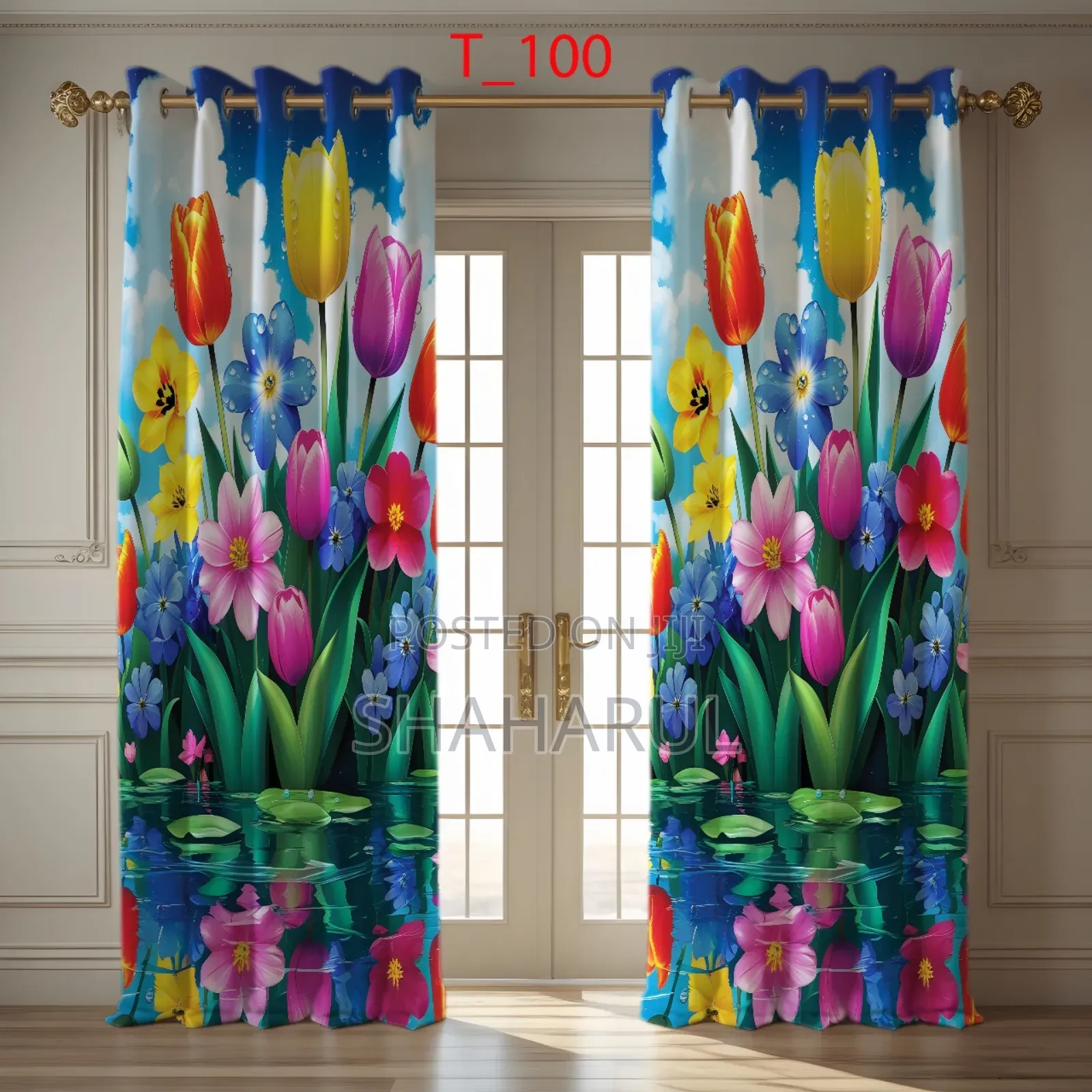 3d Print Premium Curtains (2 Piece)