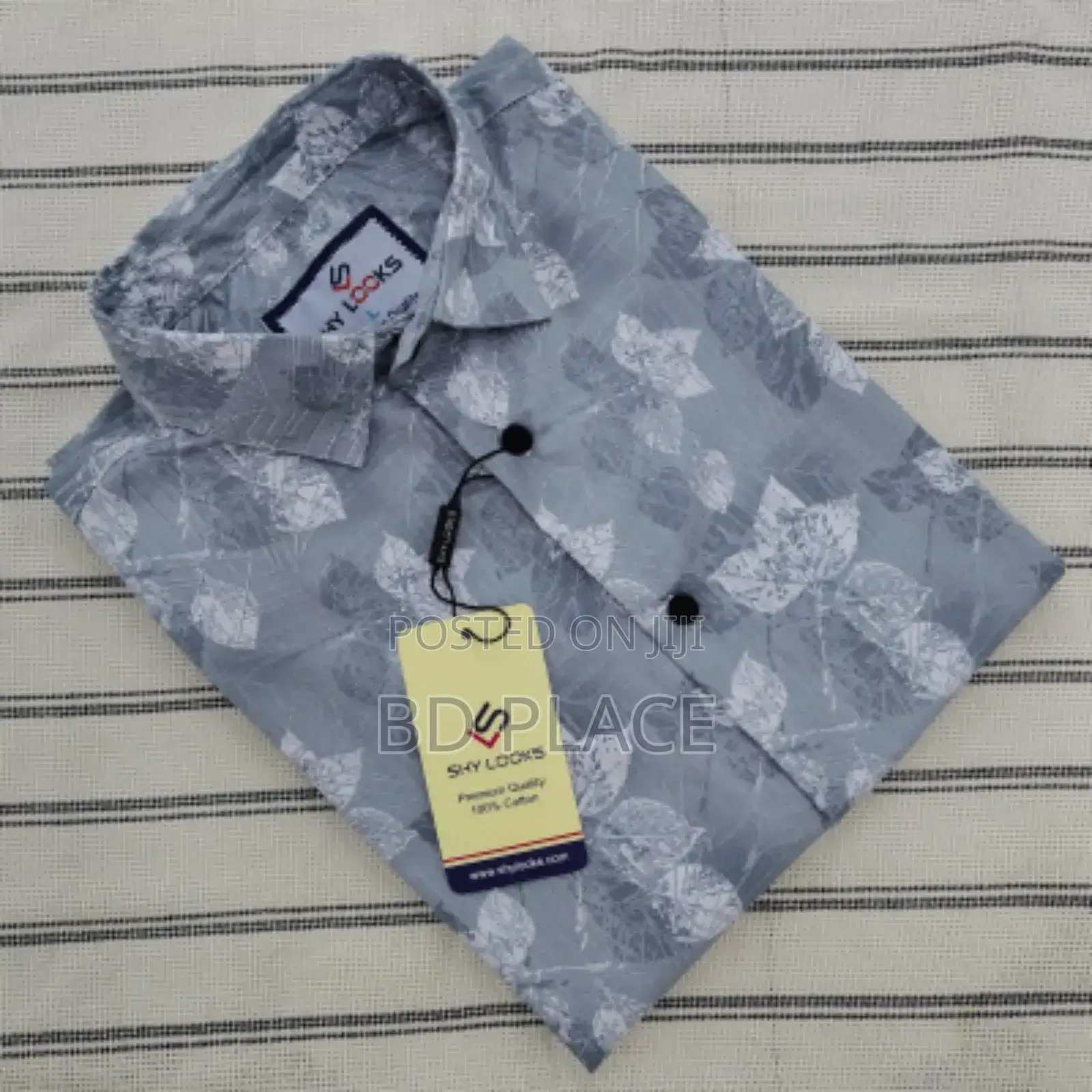 Pure Cotton Full Sleeve Print Shirt for Men's