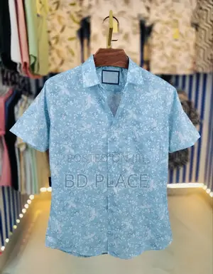 Photo - Pure Cotton Half Sleeve Print Shirt