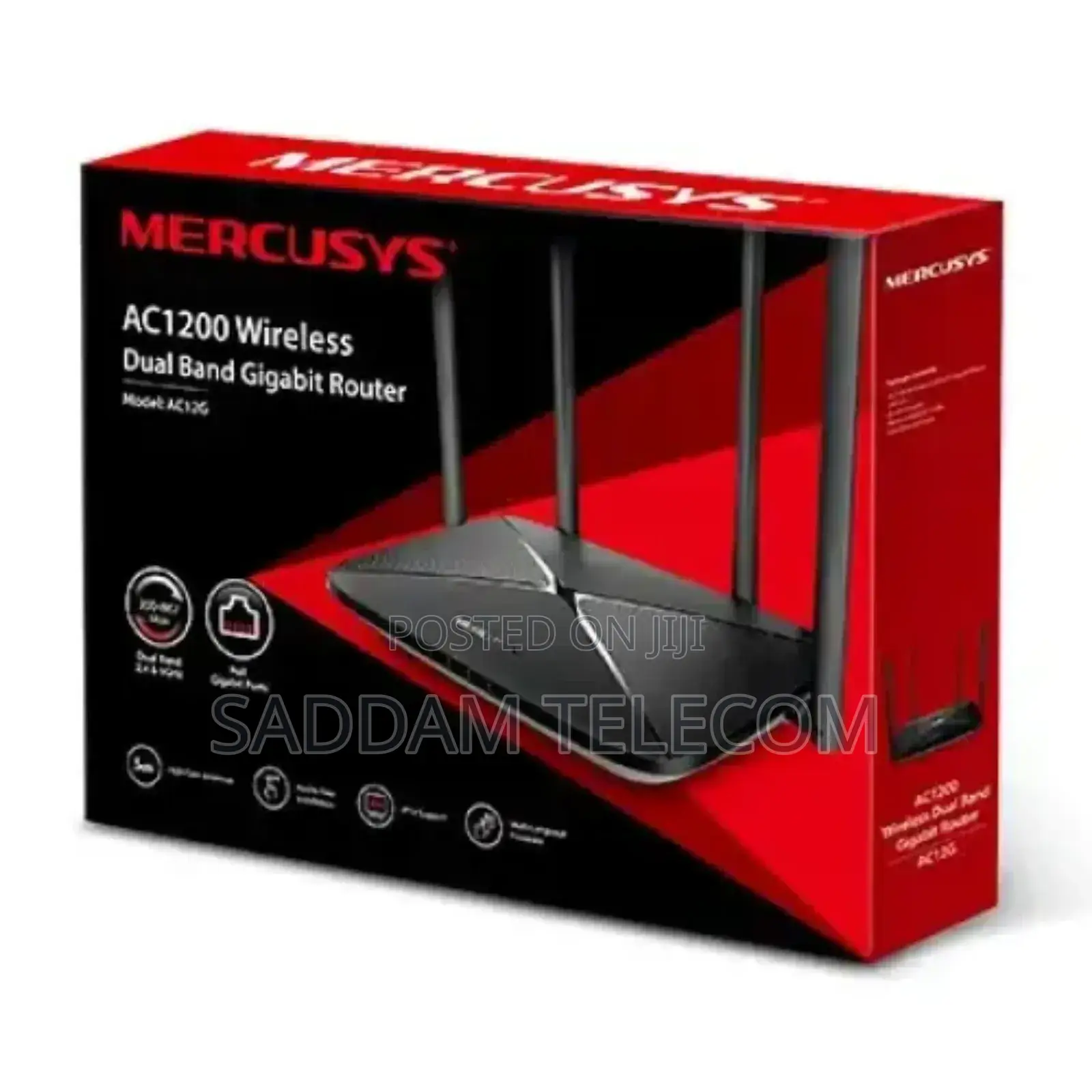 Mercusys Ac12g Ac1200 Dual Band Gigabit Router