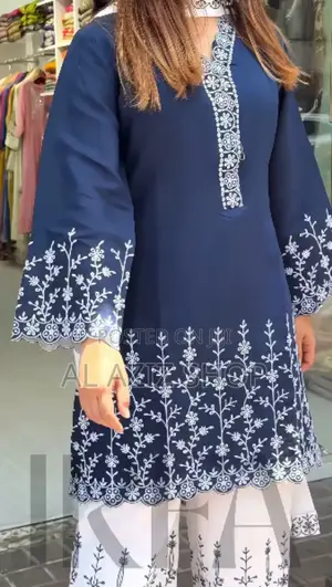 Soft Cotton Embroidery Three Piece